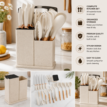 Premium 19-Piece Kitchen Utensil Set™ | Complete Cooking Tools Organizer
