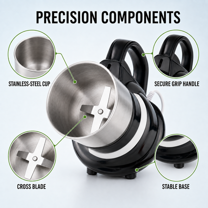 Electric Coffee & Spice Grinder™ | Stainless Steel Blade Grinding Machine