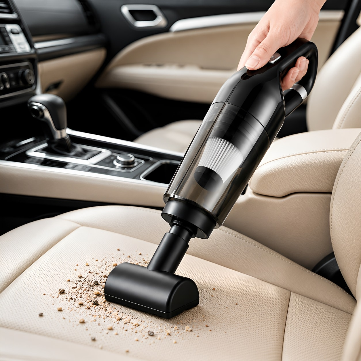 Mini Handheld Vacuum Cleaner™ | Cordless Rechargeable Portable Vacuum for Home & Car