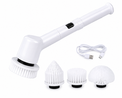 3-in-1 Electric Spin Scrubber | Cordless Rechargeable Cleaning Brush | Nestora