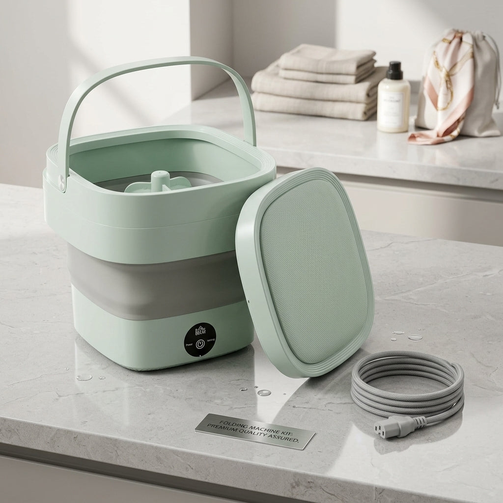 Foldable Mini Laundry Machine™ | Portable Compact Washing Machine