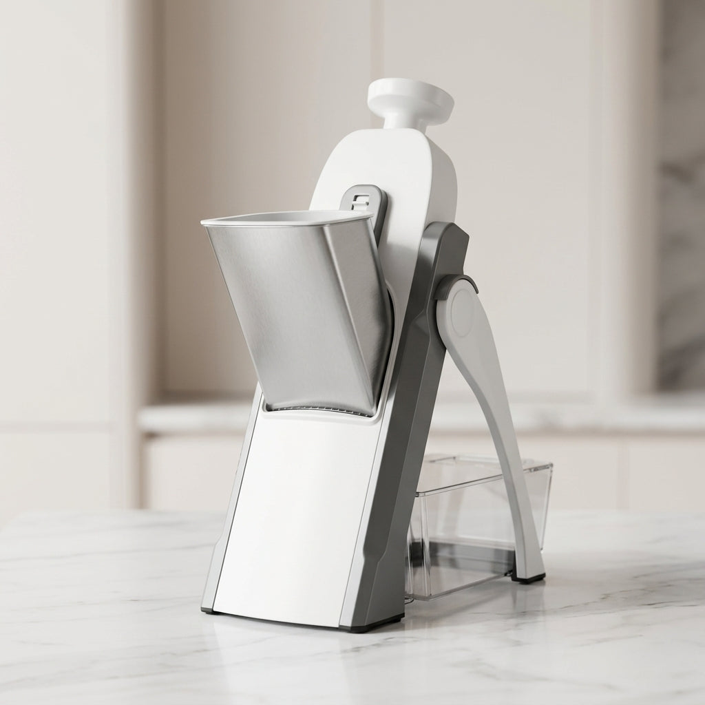 Adjustable Vegetable Chopper & Food Slicer with Container