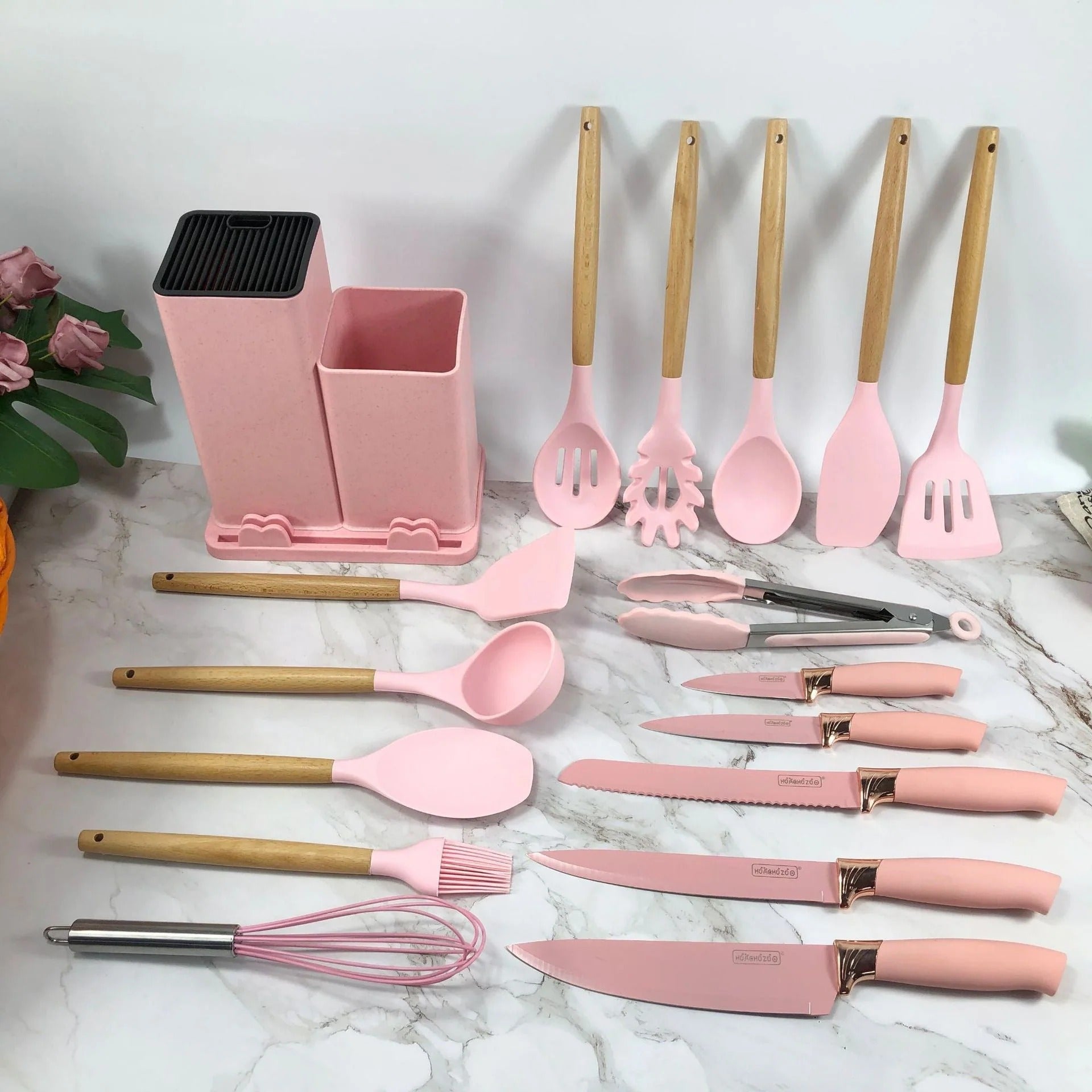 Kitchen Utensil Set | Non-Stick Cooking Tool Set